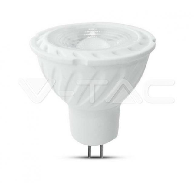 v-tac lampadina led mr16 v-tac 21207 vt-267-chip samsung-gu5,3 6w 3000k - foto 1