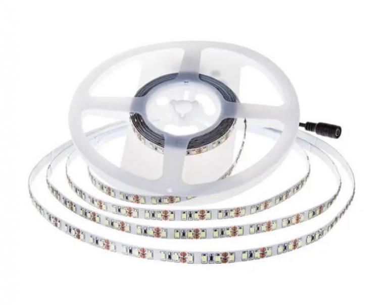 v-tac striscia led 5 metri v-tac 212597 vt-2835-24v 4000k ip20 12w/m - foto 1