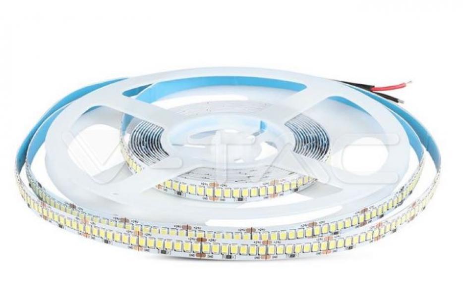 v-tac striscia led v-tac 212601 vt-2835 238- 24v 6400k ip20-5 metri - foto 1