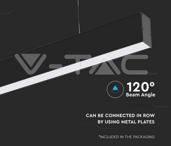 v-tac sospensione led v-tac 21374 vt-7-40-n- chip samsung-40w 4000k 120x35 - foto 3