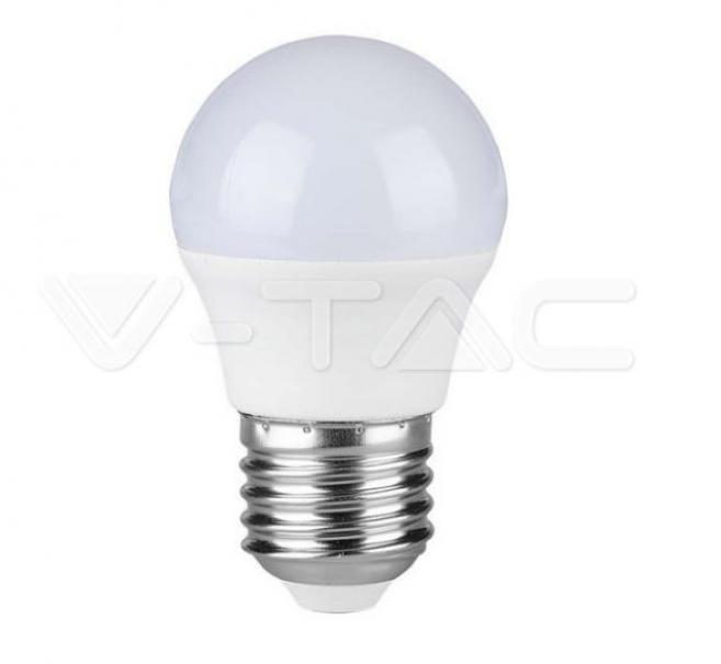 v-tac lampadina led sfera v-tac 214162 vt-1830-g45 3,7w e27 4000k - foto 1