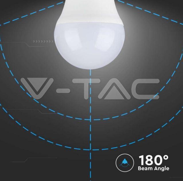 v-tac lampadina led sfera v-tac 214162 vt-1830-g45 3,7w e27 4000k - foto 3