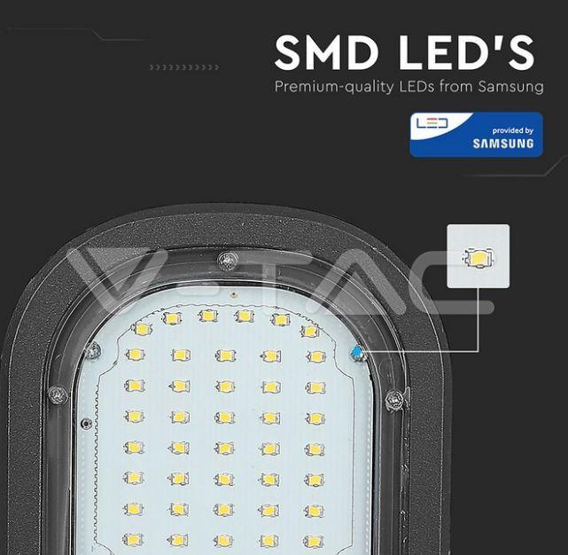 v-tac armatura stradale led v-tac 21537 vt-31st- chip samsung-30w 4000k ip65 - foto 4