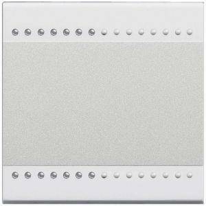 Livinglight copritasto 2 funzioni 2 moduli colore bianco n4911m2n