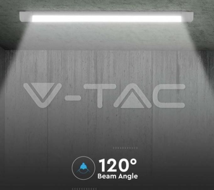 v-tac plafoniera led v-tac 20355 vt-8-50-chip samsung-150cm 50w 6500k - foto 4