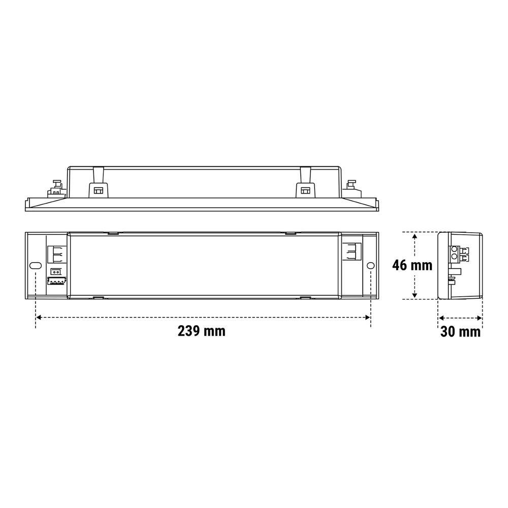 Inverter led Beghelli 3W 230V verde - 19367 02