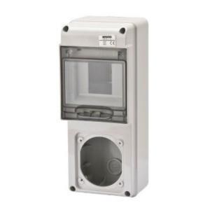 Quadro stagno q-din 5 vuoto 16a ip65 gw68017 gw68017n