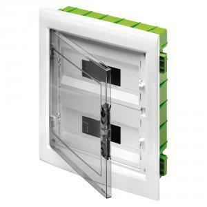 Centralino incasso 24 moduli (12x2) colore verde gw40606pm