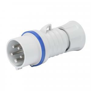 Spina mobile dritta ip44 3p&#43;t 16a 230v colore blu gw60005h