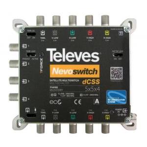 Multiswitch nevo dcss  714102-5 ingressi 4 uscite