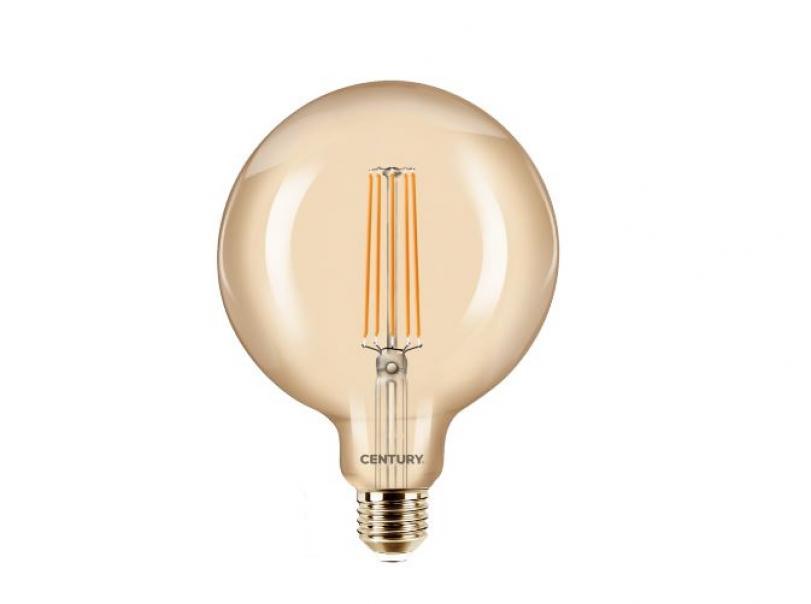 century lampadina filamento led century incanto epoca invg125-082722 - attacco e27 8w 2200k - foto 1