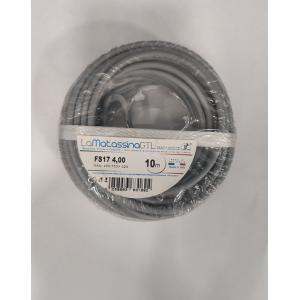 Cavo unipolare fs17  mfs174gr10-4mmq-10 metri-grigio