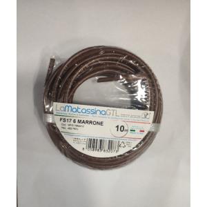 Cavo unipolare fs17  mfs176ma10-6mmq-10 metri-marrone