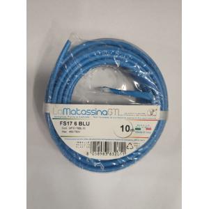 Cavo unipolare fs17  mfs176bl10-6mmq-10 metri-blu