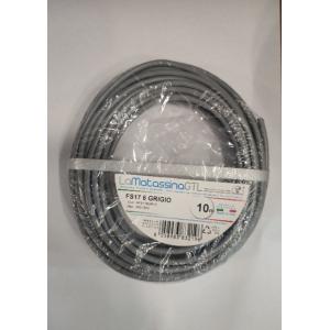 Cavo unipolare fs17  mfs176gr10-6mmq-10 metri-grigio