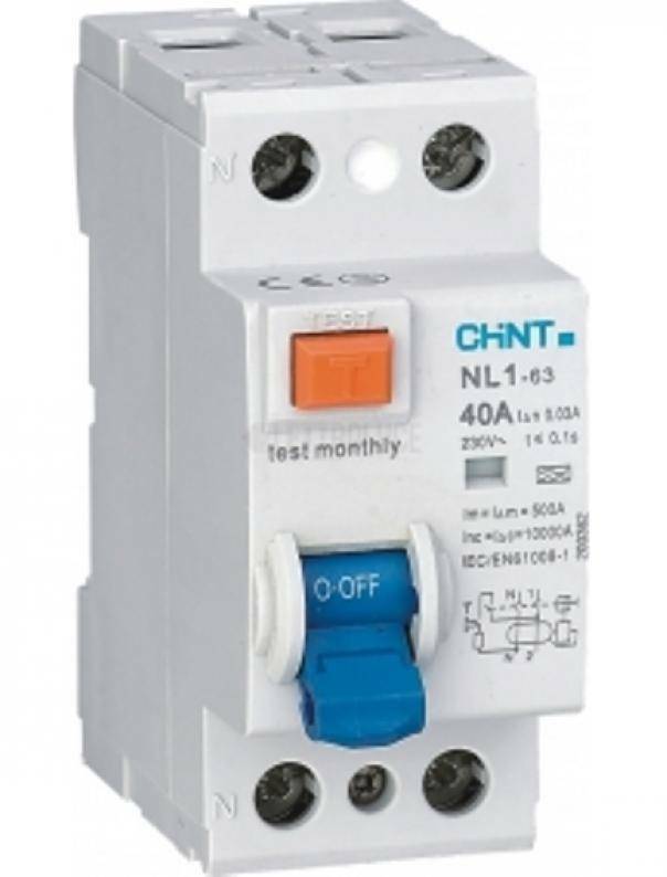 chint chint differenziale puro tipo ac 2p 40a 300ma 200219 61232 - foto 1