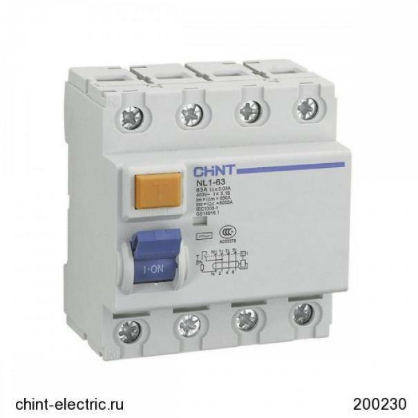 chint chint differenziale puro tipo ac 1p+n  25a 30ma 200230 61432 - foto 1