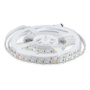 Striscia led rgb  212552 vt-5050 - 8w 4000k 12v-5 metri