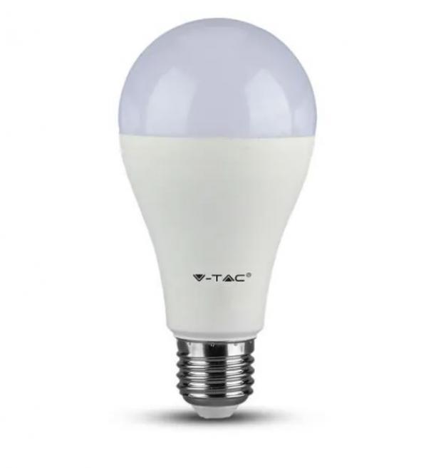 v-tac lampadina led a60 v-tac 217241 vt-1900-n - e27 8,5w 4000k-3pezzi - foto 1