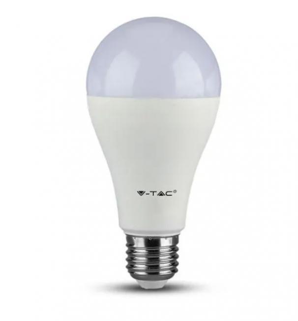 v-tac lampadina led a60 v-tac 217242 vt-1900-n - e27 8,5w 6500k-3pezzi - foto 1