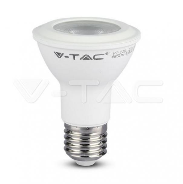 v-tac lampadina led par20 v-tac 21149 vt-220-n- chip samsung-e27 5,8w 6500k - foto 1