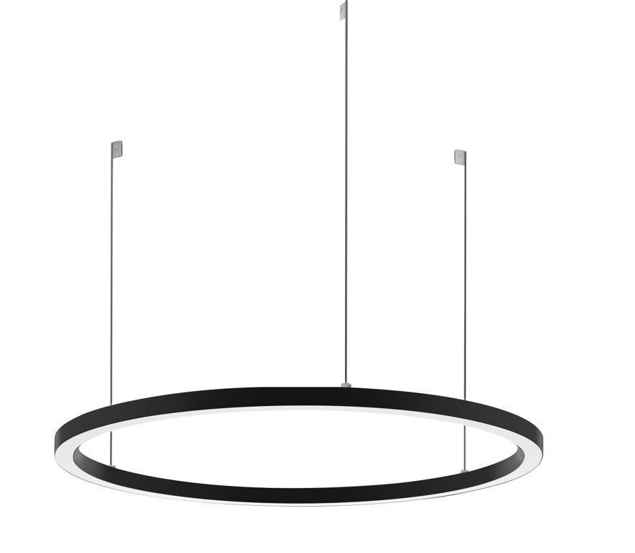 decorative sospensione tour_pd led decorative 65112w00-38w 3000k-nero - foto 1