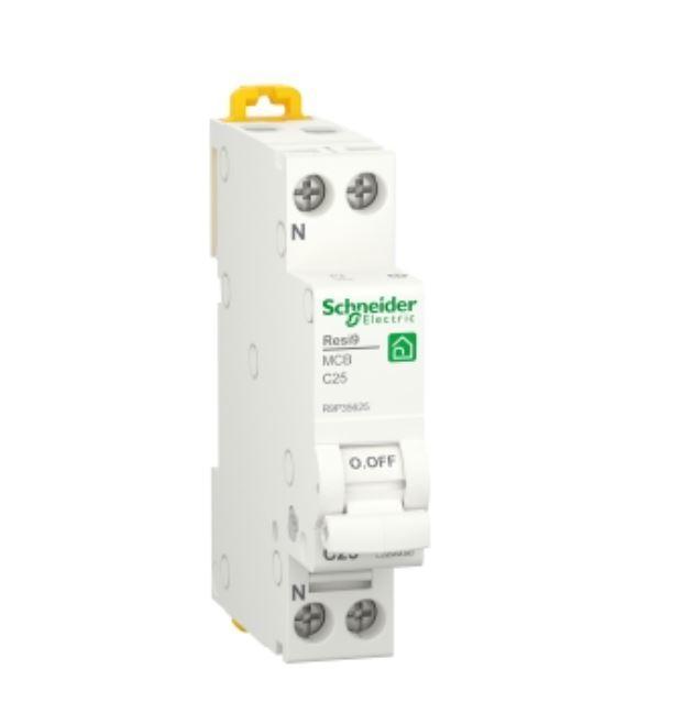 Interruttore magnetotermico Schneider Electric 1P+N 25A 230V- R9P35625 01