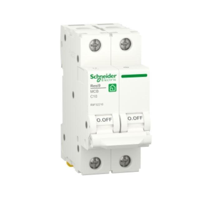 schneider electric interruttore magnetotermico schneider electric r9f32210-2p 10a - foto 1