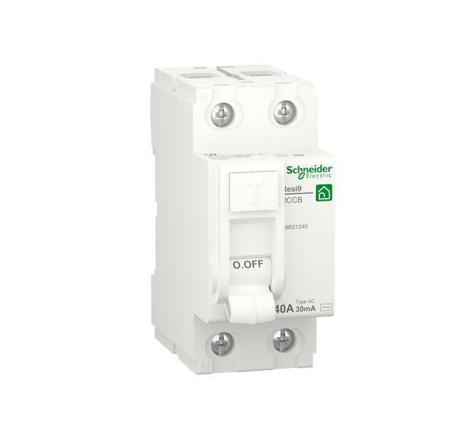 Interruttore differenziale Schneider Electric 2P 40A 30mA- R9R21240 01