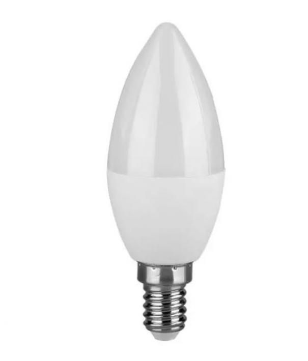 v-tac lampadina led a candela v-tac 217264 vt-2076-n -e14 4,5w 4000k-3pezzi - foto 1