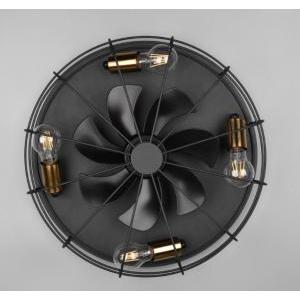 Plafoniera con ventilatore trondheim  r61095032-con telecomando