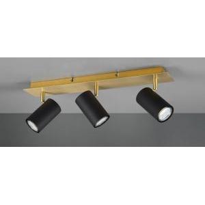 Plafoniera marley  802400380-3 spots-oro nero