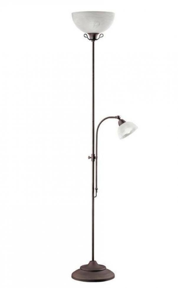 trio lighting piantana country trio lighting r46322024-2 lampadine e27 e e14 - foto 1