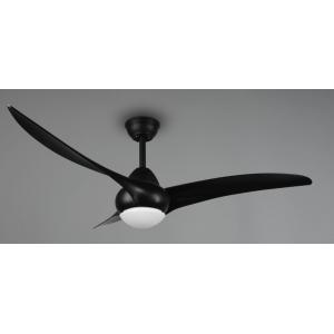 Ventilatore da soffitto led alesund  r67142132-nero opaco