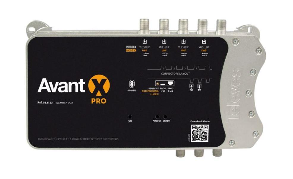 Centrale programmabile Televes Avant X Pro per terrestre-532123 01