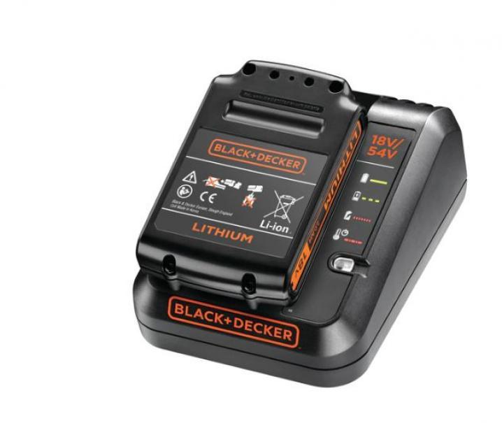 black & decker caricabatteria rapido black & decker bdc2a20-qw-18v litio - foto 1