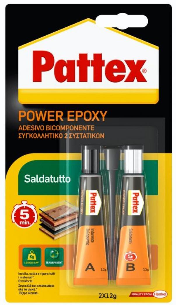 henkel italia pattex saldatutto 24g henkel 1659551-power epoxy - foto 1