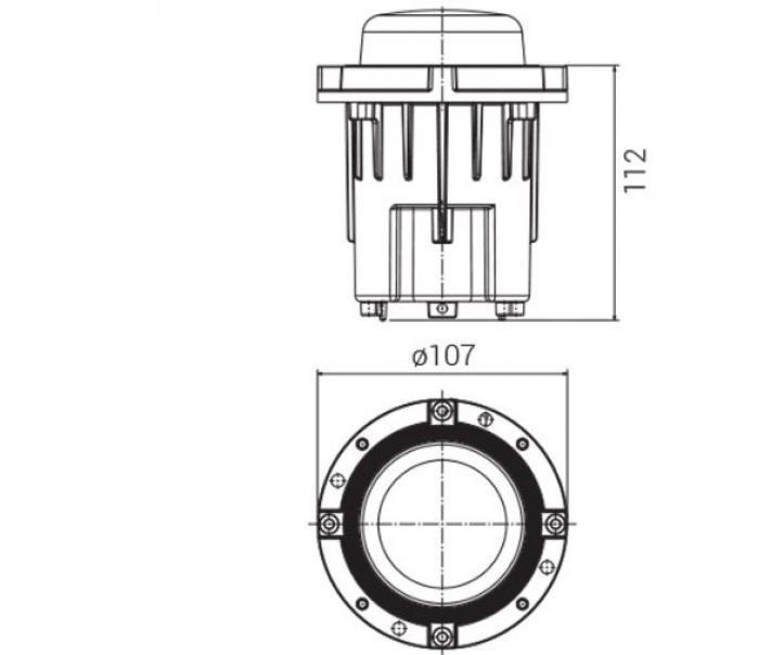 goccia illuminazione lampada led passum siderwards goccia illuminazione 14274k-diametro 125-4000k 4w - foto 2