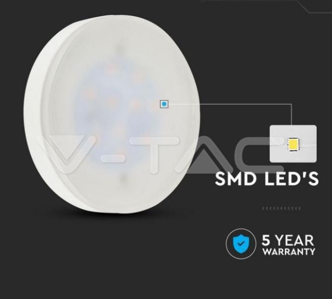 Lampadina led V-tac 6,4W GX53 6500K- VT-207 -224 - 21224 06