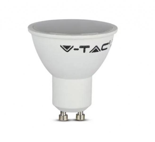 v-tac lampadina led faretto v-tac 217270 vt-2095-n -gu10 4,5w 4000k-3pezzi - foto 1