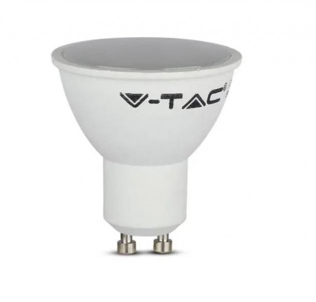 v-tac lampadina led faretto v-tac 217271 vt-2095-n -gu10 4,5w 6500k-3pezzi - foto 1