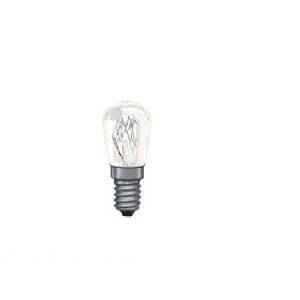 Lampadina per forno trasparente 15w attacco e14 luce calda 82010