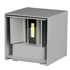 Lampada da parete led  218531 vt-759-12-n - ip65 11w 3000k-grigio