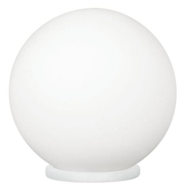 eglo eglo lampada da tavolo sfera piccola 60w attacco e27 nickel 85264 - foto 1