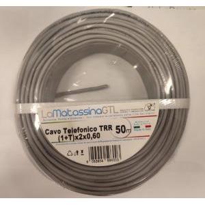 Cavo telefonico trr  (1+t)x2x0,60 50metri - mtph1+tx2x0,6050