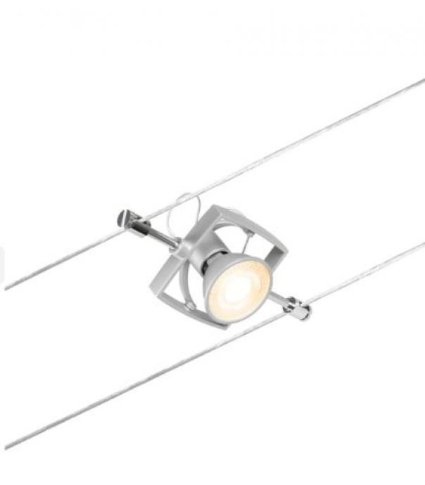 paulmann spot singolo mac ii paulmann 94431-gu5,3 cromo opaco - foto 1