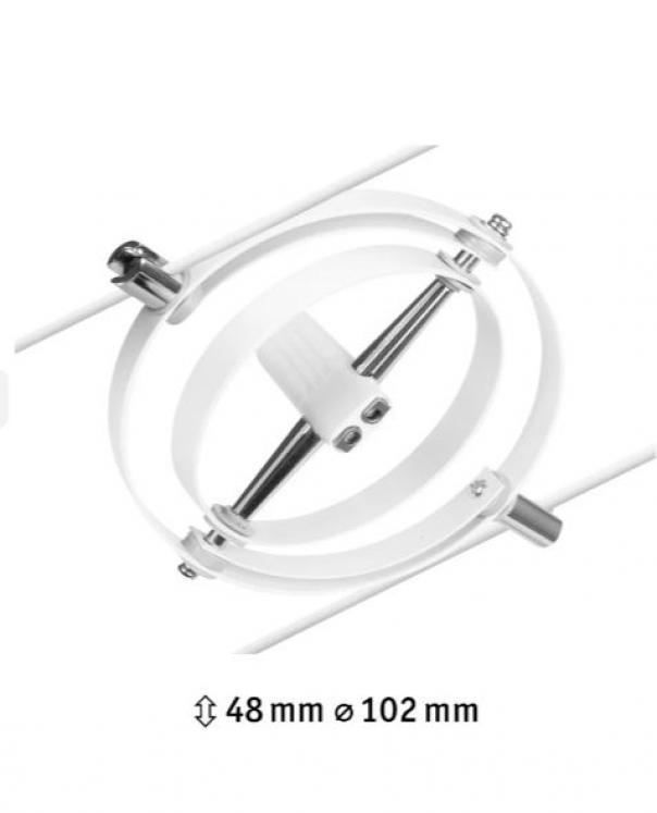 paulmann spot singolo cardan paulmann 94439-gu5,3- bianco opaco - foto 1