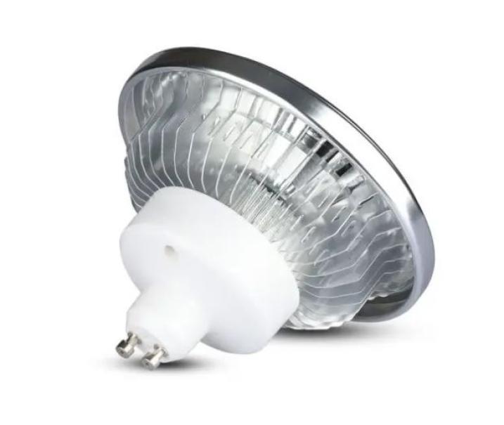 v-tac lampadina led ar111 v-tac 214224 vt-1112-n -12w 3000k gu10 - foto 2