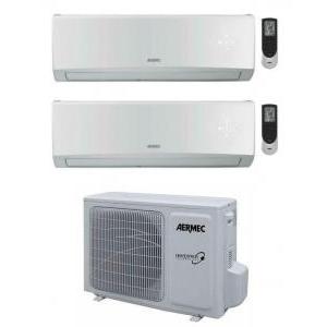 Condizionatore dual pompa di calore  mlg420+spg250w-2x9000btu gas r32