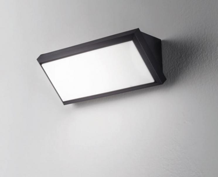 affralux lampada da parete e-sealed isyluce 306-12w 4000k ip65-antracite - foto 1